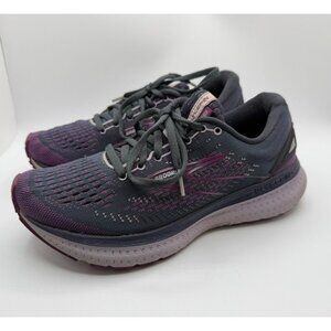 Brooks Glycerin 19 Sneakers Women's Size 8M Purple Gray Athletic Running Shoe